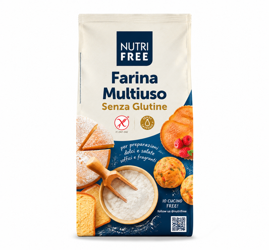 Nutrifree flour gluten-free for sweet and savoury bakery products