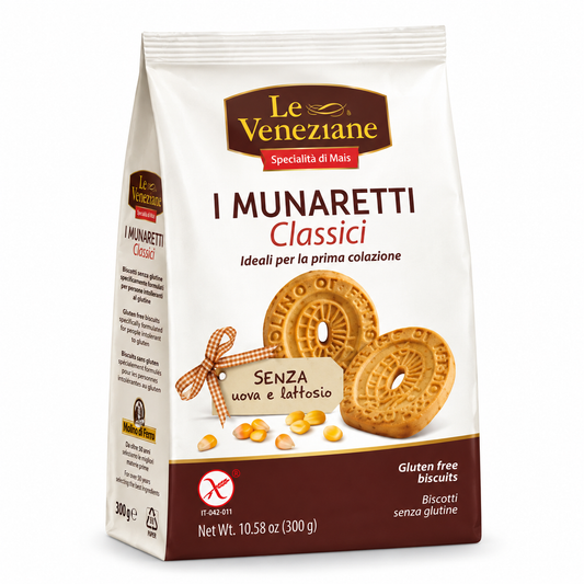 LE VENEZIANE Biscuits Munaretti gluten, lactose and egg free