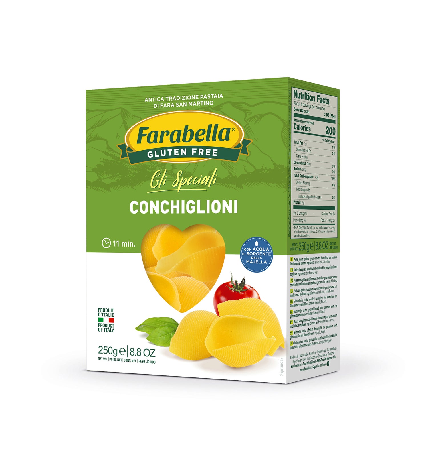 Farabella conchiglioni gluten-free