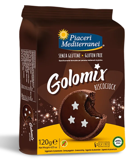 GOLOMIX BISCOCIOCK chocolate cookies gluten-free