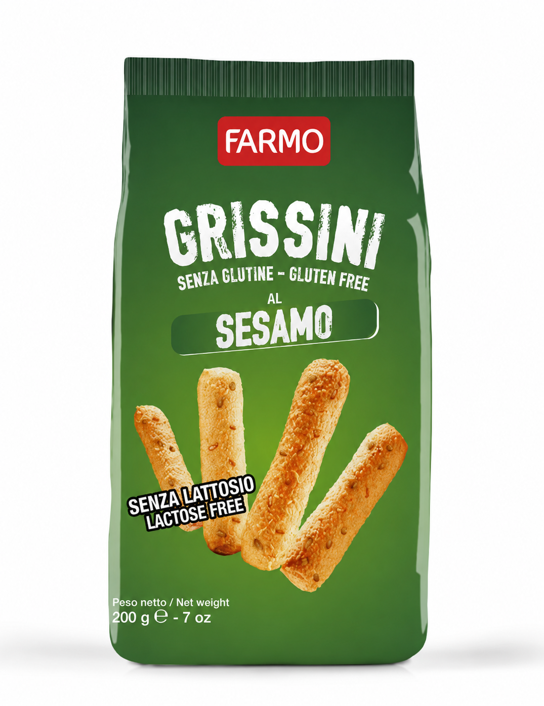 FARMO grissini al sesamo gluten-free, lactose-free