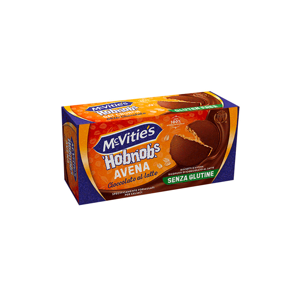 Mc Vitie's oat crunch milk chocolate gluten-free cookies