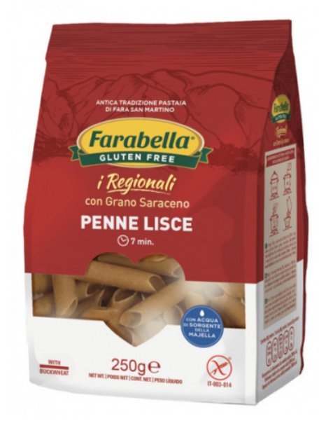 Farabella penne with buckwheat flour gluten-free