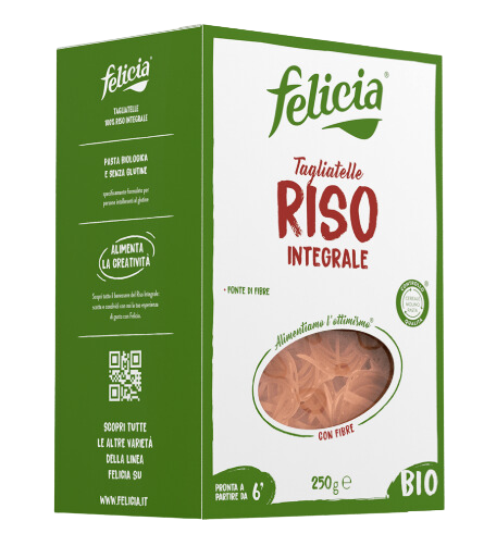 Felicia brown rice tagliatelle organic guten-fee