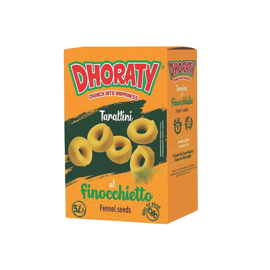 MORAMARCO Tarallini Dhoraty Finocchietto gluten-free, lactose-free, egg-free, vegan