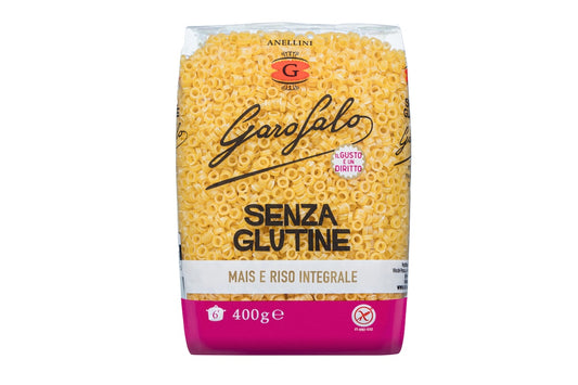 GAROFALO gluten free anellini corn and brown rice
