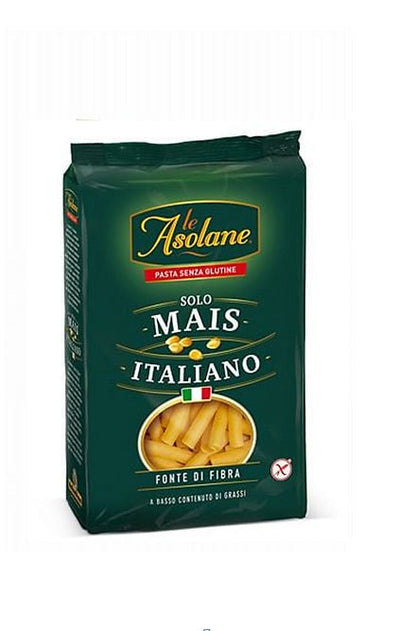 ASOLANE Tubetti Rigati corn pasta gluten - free - HEALTHY LIVING SARLS www.luxembourgglutenfree.com