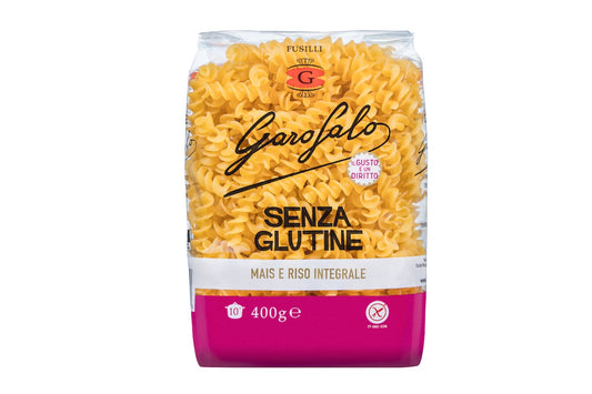 GAROFALO fusilli gluten free corn and brown rice