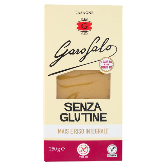GAROFALO gluten free lasagne from corn and brown rice