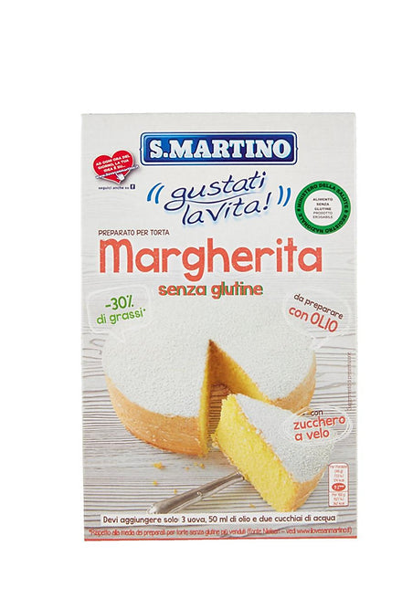 Mélange à gâteau sans gluten S.Martino Margherita