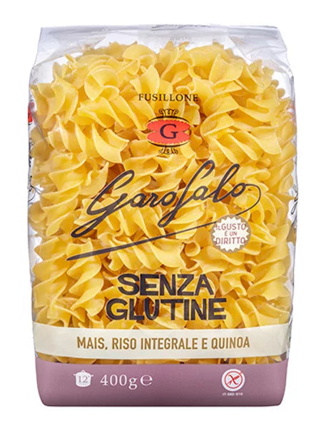 GAROFALO sans gluten FUSILLONE maïs riz brun quinoa