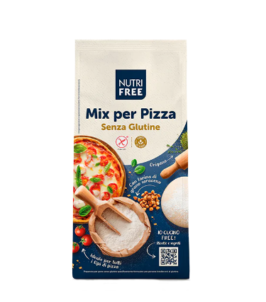 Mélange sans gluten Nutrifree pour pizza