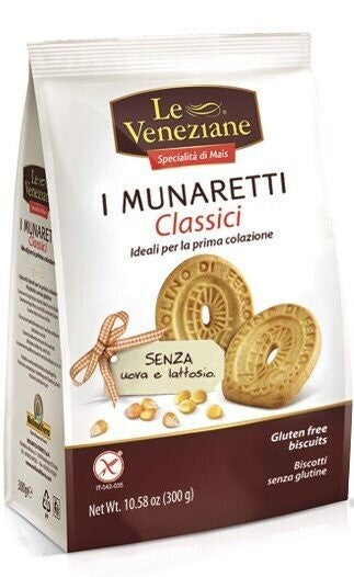 LE VENEZIANE Biscuits Munaretti gluten, lactose and egg free
