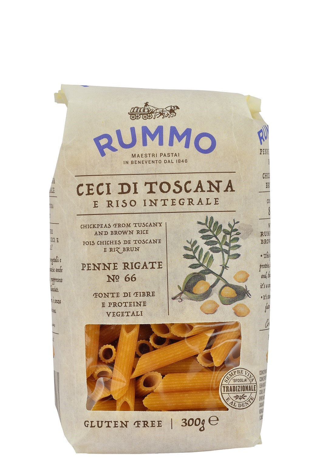 RUMMO Penne rigate C/Legumi № 66 gluten-free