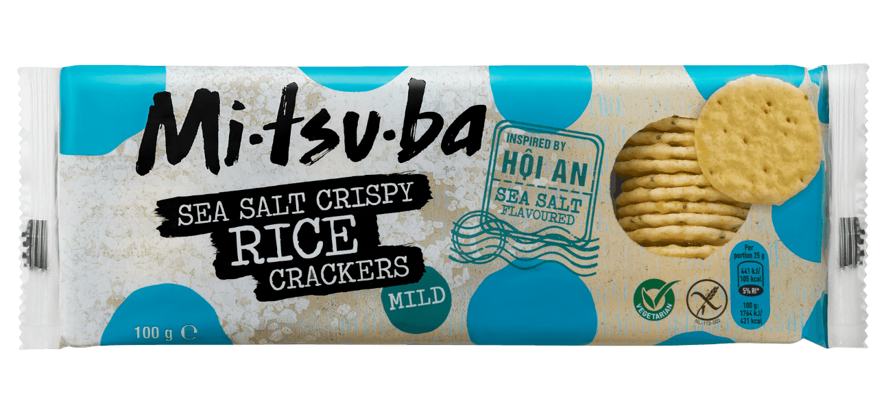MITSUBA gluten-free sea salt crackers